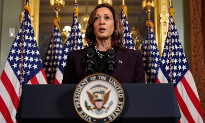 Kamala Harris vows to speak out against suffering in Gaza following discussion with Israeli Prime Minister Netanyahu