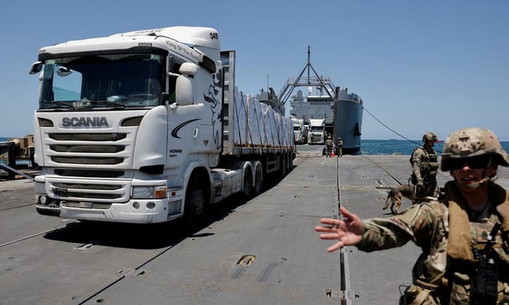 US Gaza aid pier demolished following brief 20-day operation, according to recent news sources.