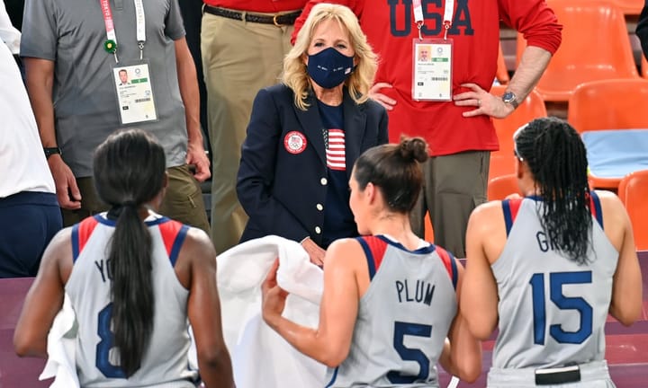 Jill Biden to chair US team's arrival ceremony at Paris Olympic Games commencement