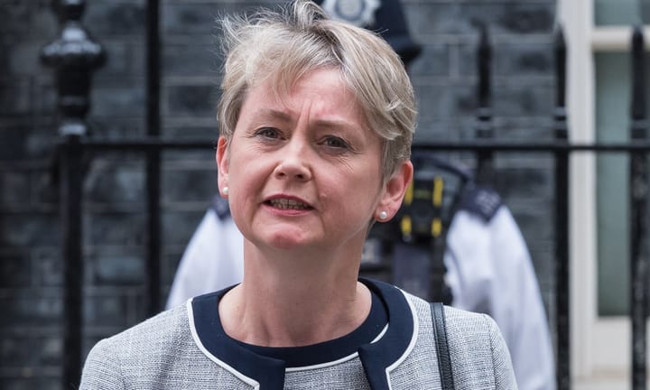 Yvette Cooper may reconsider legislation penalizing nonviolent demonstrations