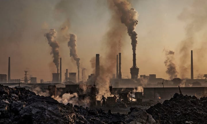 Greenhouse gas emissions from China escalate by 78% over ten years