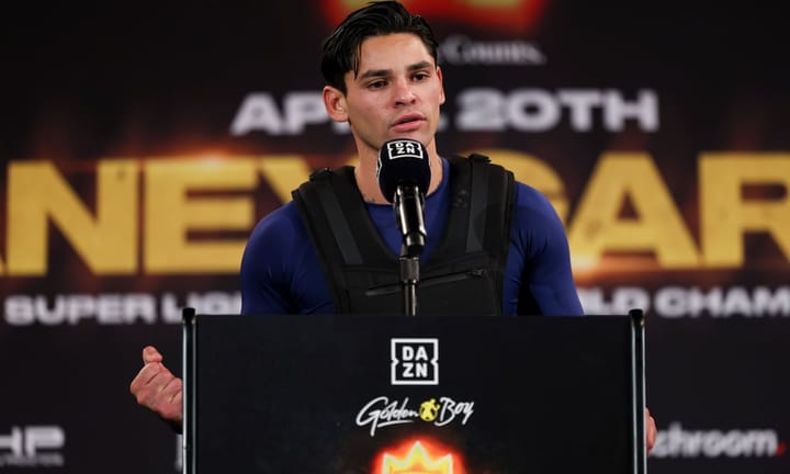 Boxer Ryan Garcia vows to seek therapy after admitting use of racially charged language