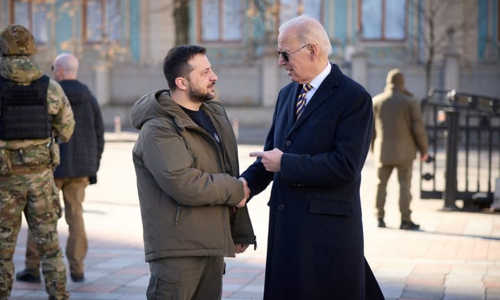 President Zelenskiy applauds Joe Biden's consistent backing in Ukraine conflict discussion
