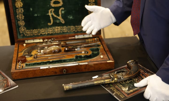 French Auction of Self-Harming Napoleon's Pistols Secures €1.7 Million Sale