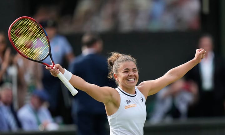 Jasmine Paolini refutes Donna Vekic in historic Wimbledon semifinal match