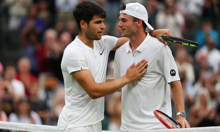 Alcaraz identifies tactics for beating Tommy Paul on route to Wimbledon quarter-finals