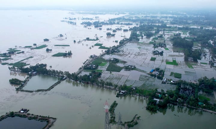 Two million people impacted as eight fatalities result from Bangladesh's ongoing flooding crisis