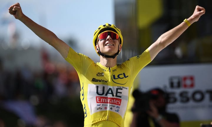 Cycling Champion Pogacar Dominates Again as He Overcomes Vingegaard's Challenge in the Pyrenees