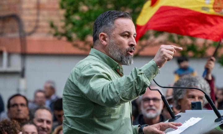 Far-right Spanish party Vox withdraws from leadership of five regional administrations amid migration dispute debates.