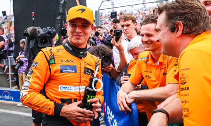 Lando Norris Secures First Hungarian Grand Prix Pole Position Amidst Surprising Retirement of Mclaren's Russell