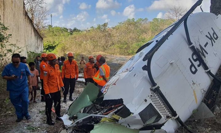 Officials announce Survival of Two Australians and Three Indonesians Following Helicopter Crash on Bali Island