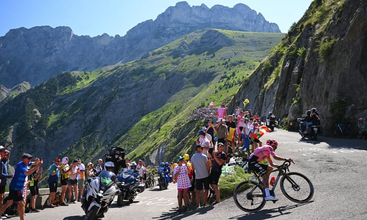 Renowned Cyclist Carapaz Triumphs in Tour de France's Stage 17 Amidst Intense Mountain Challenge