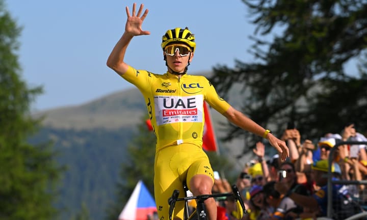 Fifth Stage Victory propels Tadej Pogacar Towards Tour de France Triumph.