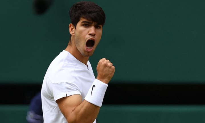 Carlos Alcaraz maintains his Wimbledon crown by defeating Novak Djokovic significantly.