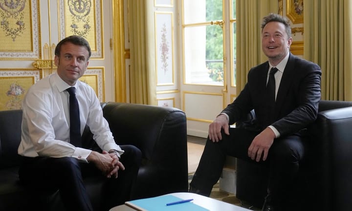 French President Emmanuel Macron Entices World's Leading Business Figures with Extravagant Elysée Dinner Event