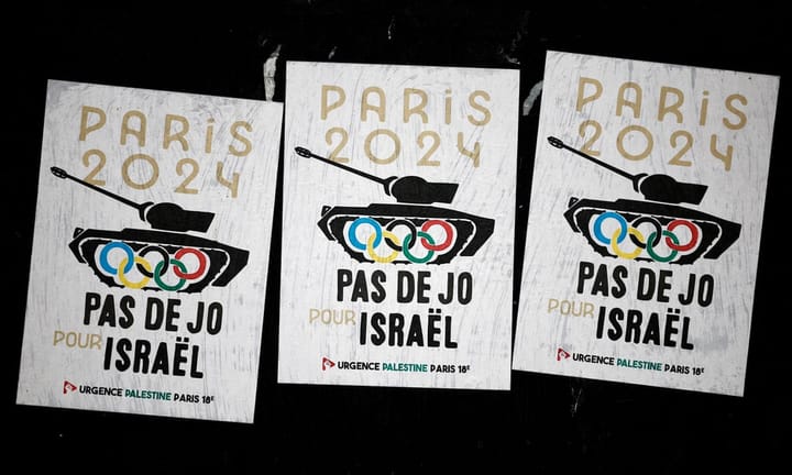 Palestinian supporters set to demonstrate against Israeli delegation during Olympic Games in venue's premises
