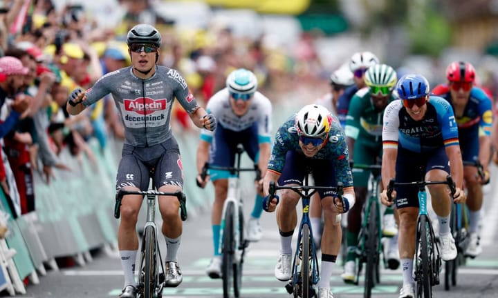 Jasper Philipsen claims victory in Tour de France's Stage 13 as Froome exits early due to injury concerns