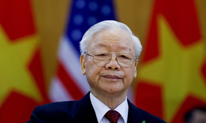 Leader of Vietnam's Communist Party Passes Away at 80, Sparks Uncertainty in Power Structure