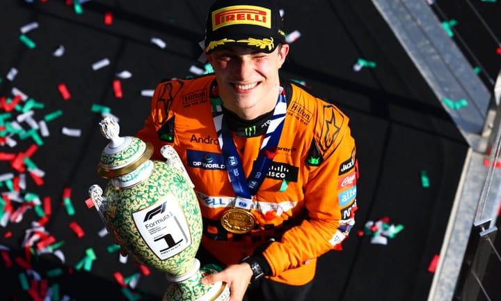 Oscar Piastri secures first win at F1 Hungarian Grand Prix following McLaren's directive for Verstappen to relinquish position.