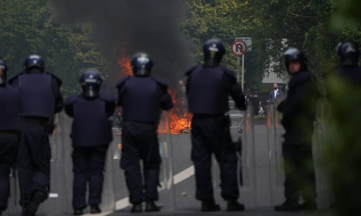 Previously Utilized Manufacturing Site in Dublin Targeted by Arsonists Aiming for Asylum Seekers' Facility