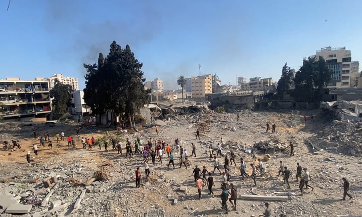 Officials report at least 17 fatalities resulting from recent violence targeting Gaza City's population.