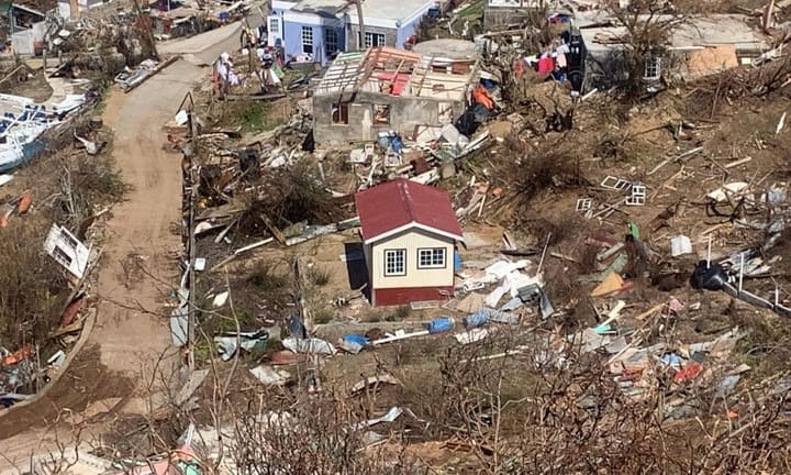 Unaffected woodland dwelling in Union Island evades wrath of Hurricane Beryl