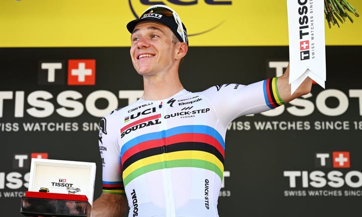 Cycling's Tour de France Witnesses Remco Evenepoel Secure Win in Time Trial Challenge