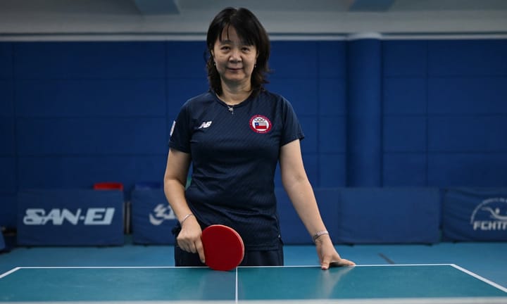Table Tennis Champion Embarks on Olympic Journey at 58