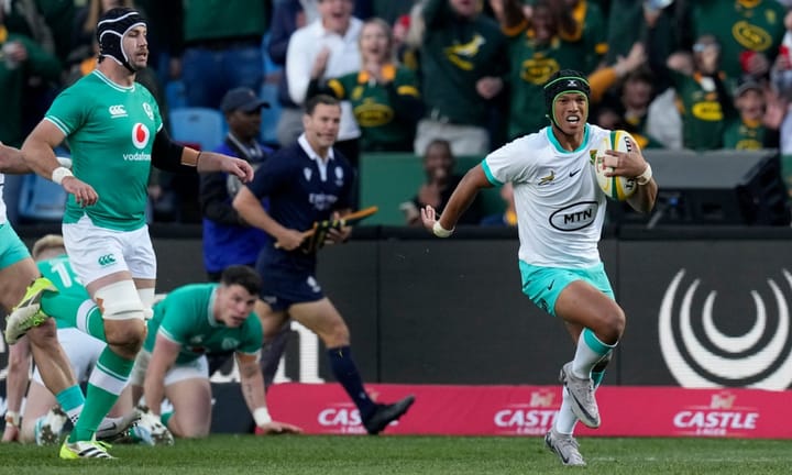 South Africa maintains lead for victory against Ireland in exciting opening encounter of series match-up
