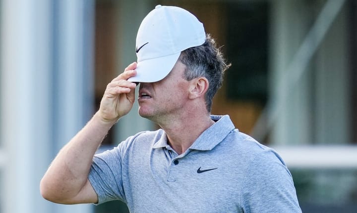 McIlroy's putt fails once more as he continues his struggle in the Scottish Open