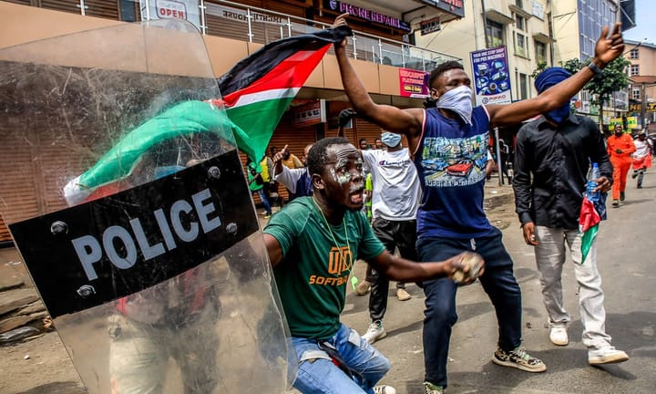 Kenya's leader dismisses government following extended period of violent demonstrations