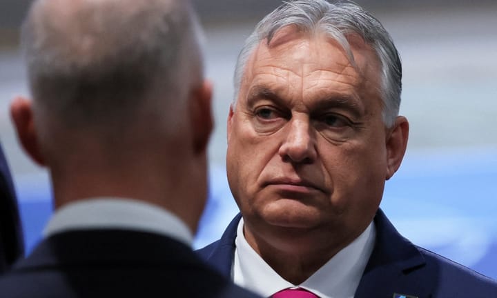 Hungary's Orban claims Trump presents 'solid strategy' for resolving Ukraine conflict, according to The New York Times.