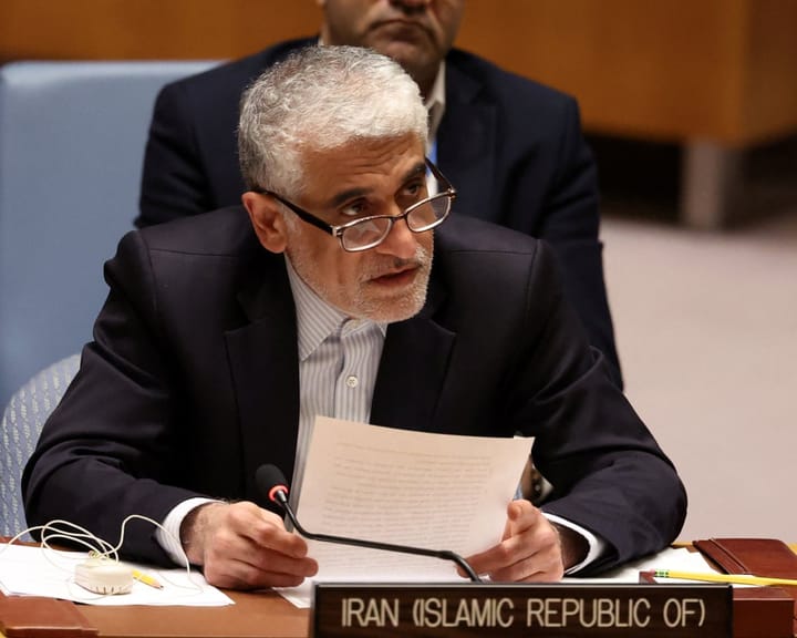 "Iran vows to continue nuclear enrichment indefinitely, says UN envoy"