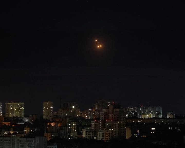 "Kyiv reports Russia's largest aerial assault in Ukraine since war began"