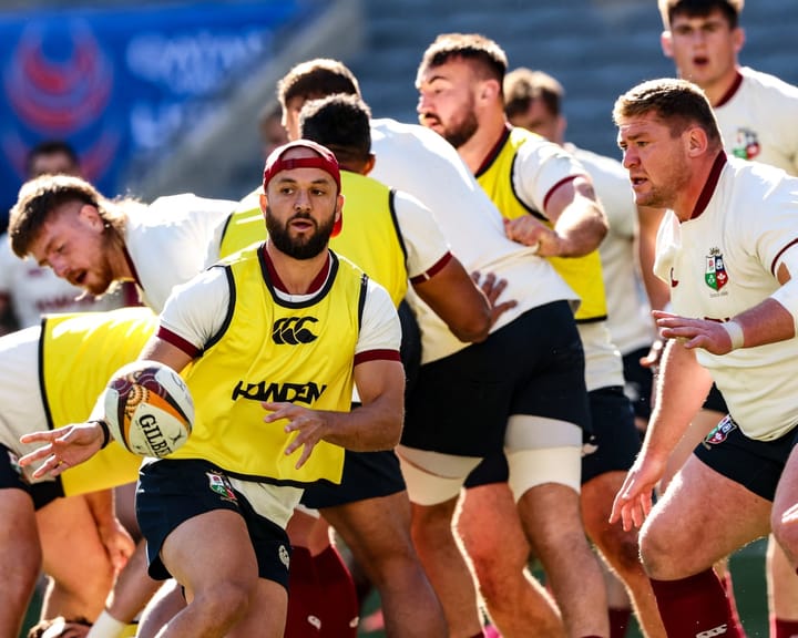 "Lions' top half-backs debut together in Queensland clash"