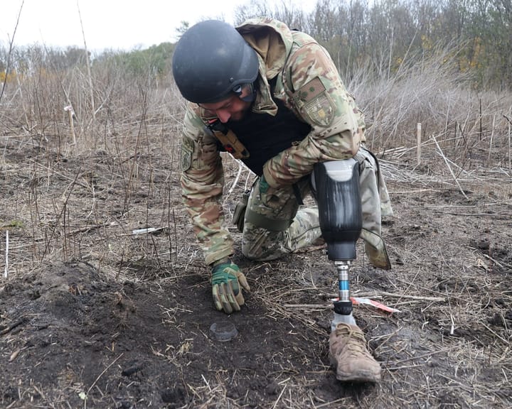 Zelenskyy to withdraw Kyiv from anti-personnel landmine ban treaty