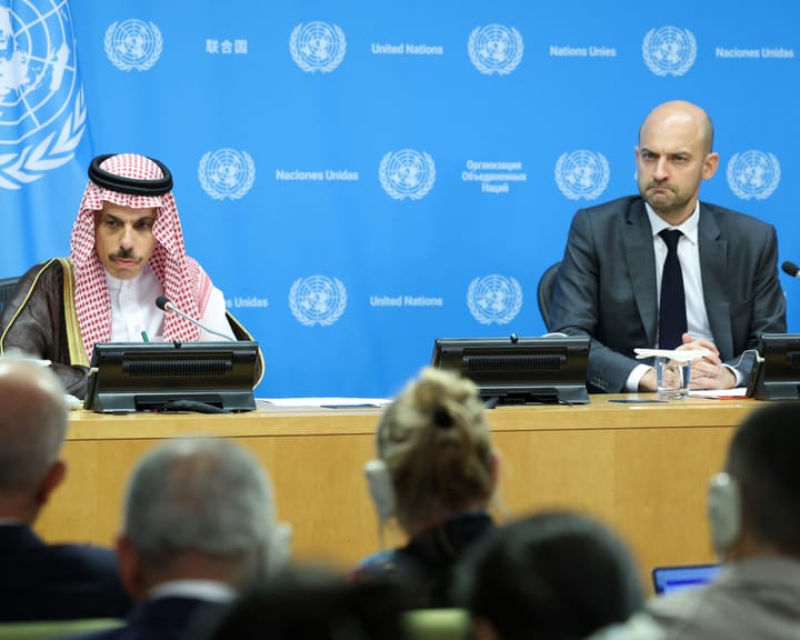 Saudi Arabia, France spearhead UN bid for Palestinian state recognition