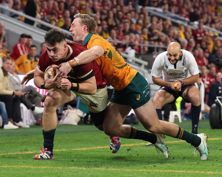 Lions dominate Australia in decisive first Test win