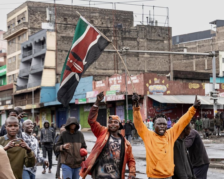 "Kenyan president escalates crackdown on protests with 'shoot them in the leg' order amid increasing fatalities"
