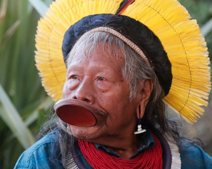 "Indigenous leader Raoni Metuktire accuses Bolsonaro of seeking their extermination"
