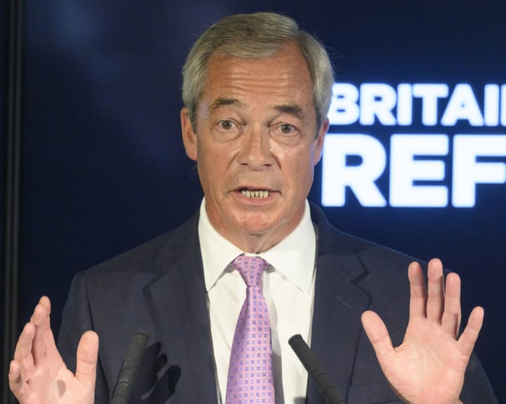 Farage accused of backing 'extreme pornographers' over kids with Online Safety Act repeal bid