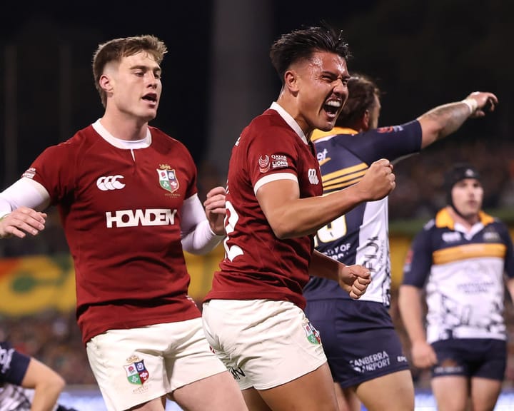 Lions rally past Brumbies with Van der Flier sealing scrappy comeback after shaky start