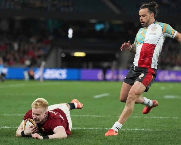 "Jamie Osborne's tries lift Lions to narrow win in historic First Nations match"