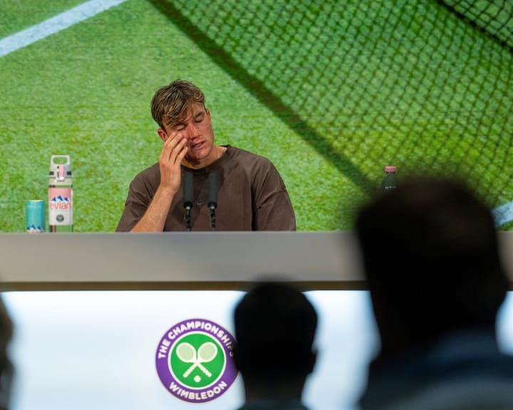 "Wimbledon press conferences: a mix of tension and tedium"