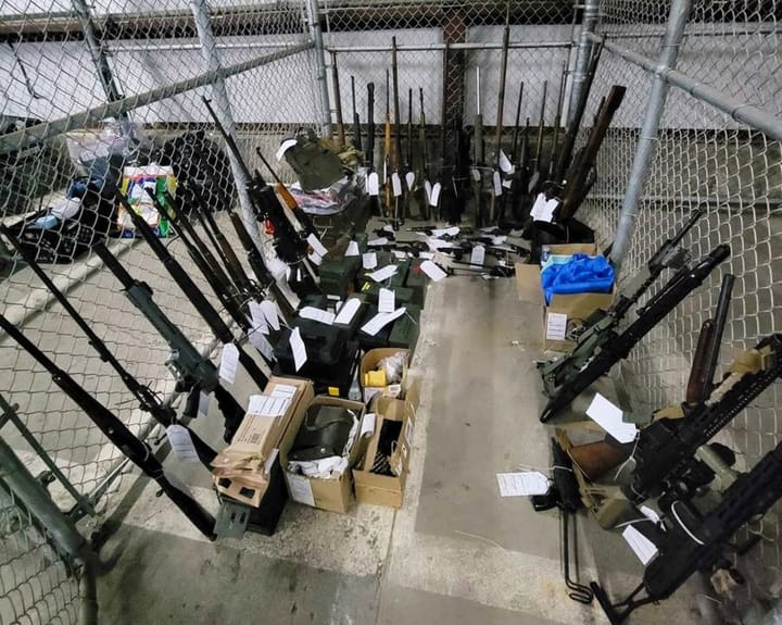 Largest Canadian terror weapons haul seized in police probe