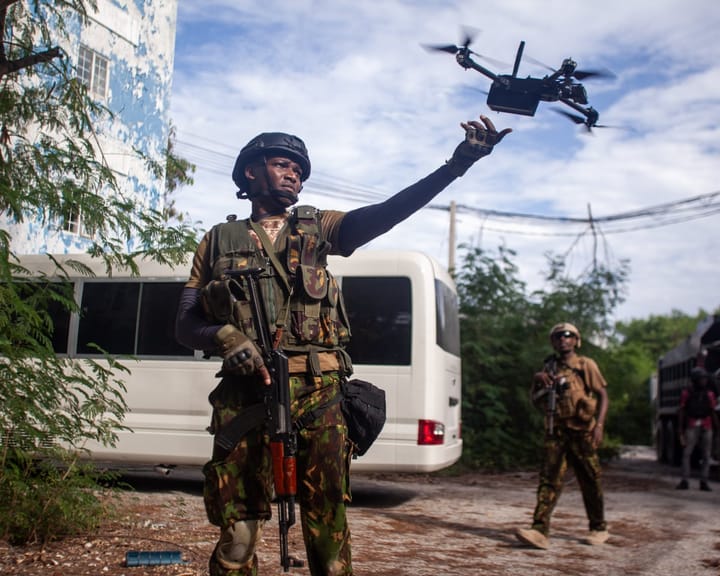 "Haiti retakes capital from gangs with drone strikes as quakes shake city"