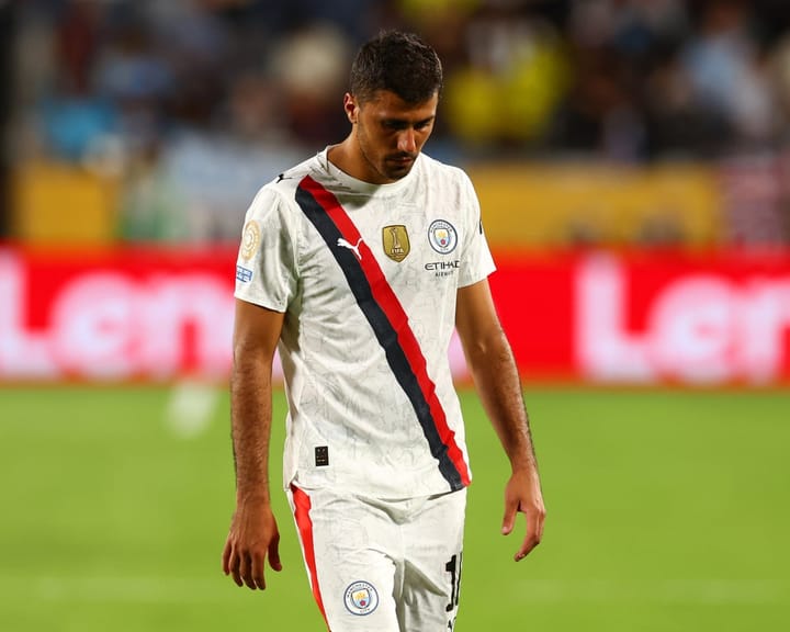 "Manchester City dealt blow as Rodri faces injury after Club World Cup defeat"