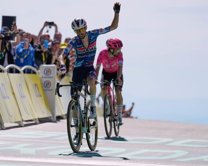 "Paret-Peintre claims victory on Mont Ventoux in Tour de France triumph"