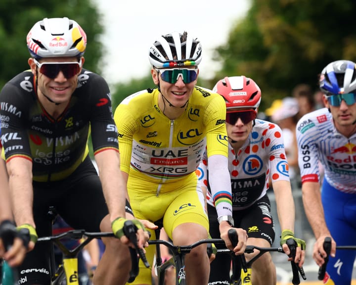 "Tadej Pogacar nears fourth Tour de France victory as Groves takes stage win"