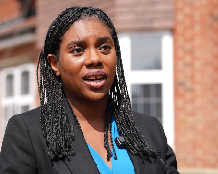 "Kemi Badenoch calls Argentinian leader Javier Milei her government's blueprint"